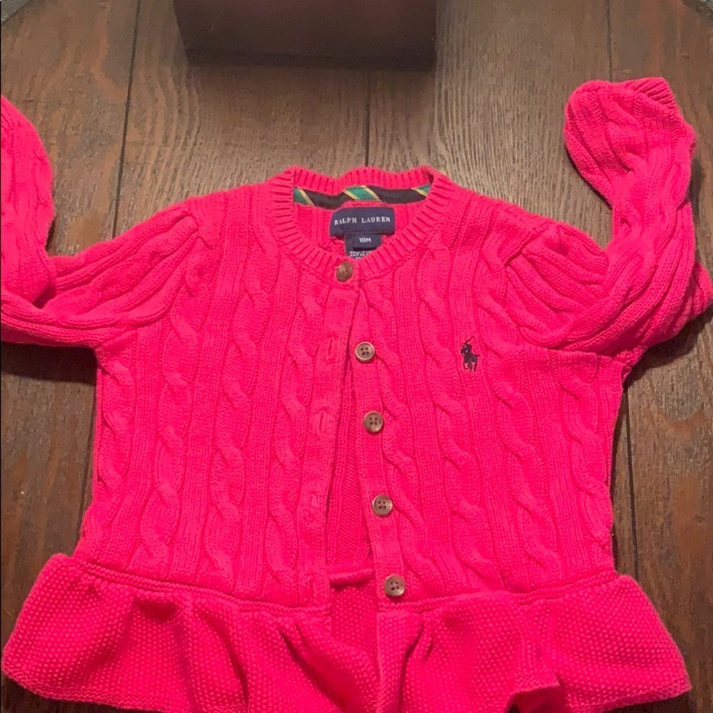 Peplum cardigan by polo